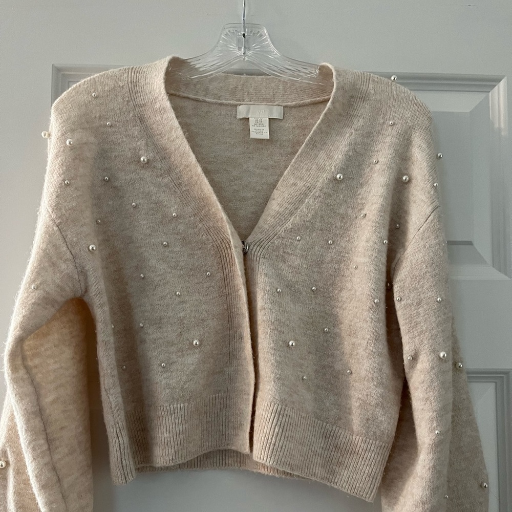 H&M Pearl Sweater